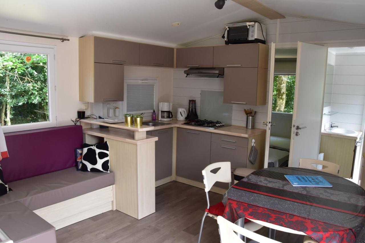 Mobil-Home A La Campagne Le Faou Экстерьер фото
